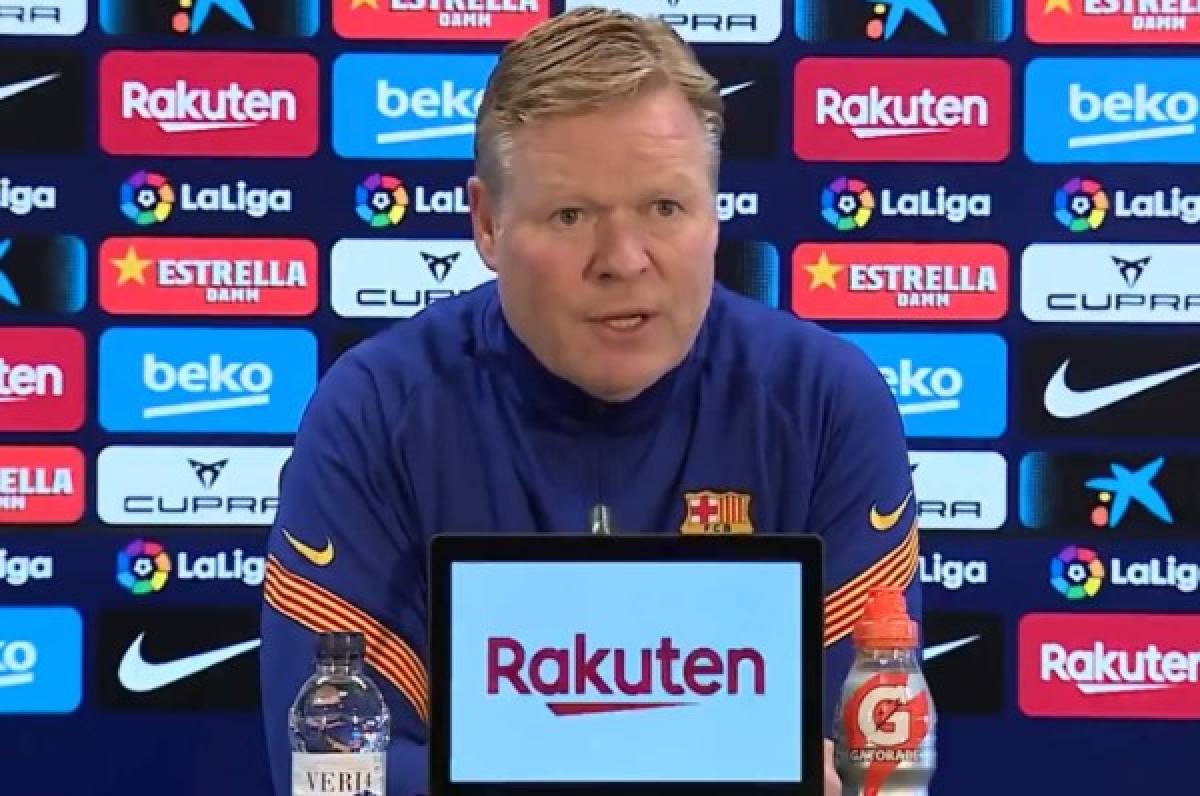 Koeman sigue soñando con LaLiga: ''Si ganamos los cinco partidos, seremos campeones''