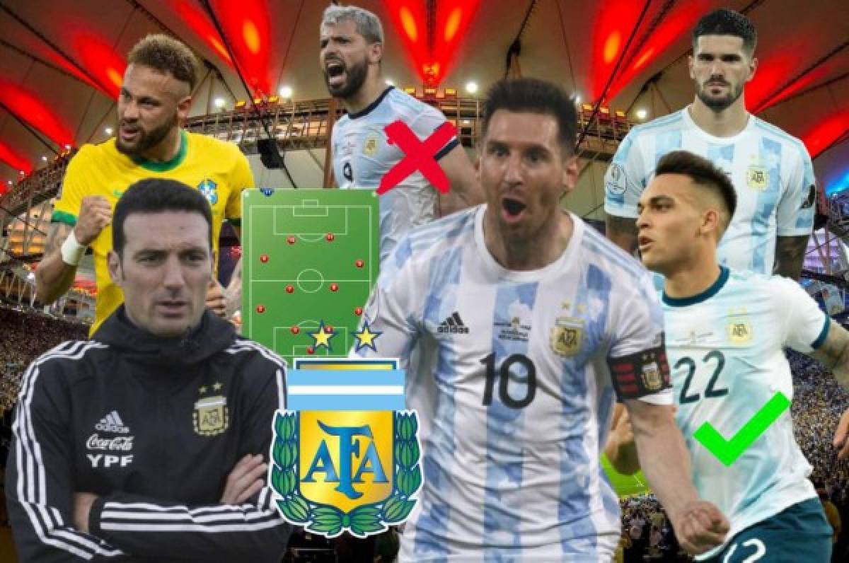 ¡Messi contra la historia! Explosiva alineación de Argentina para conquistar la Copa América ante Brasil