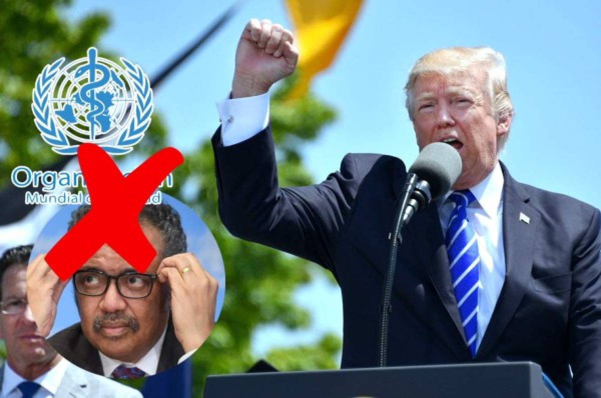 Donald Trump anuncia que Estados Unidos pone fin a su relación con la OMS