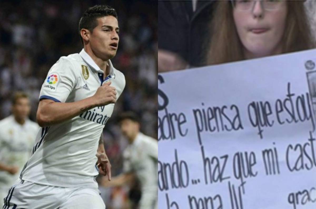 IMPERDIBLE: La insólita petición de una aficionada a James Rodríguez