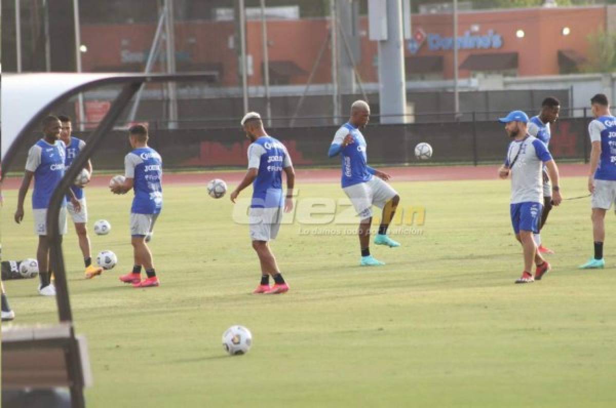 Ilusión y unidad: Honduras realiza su segundo entrenamiento en Houston previo a estrenarse en Copa Oro