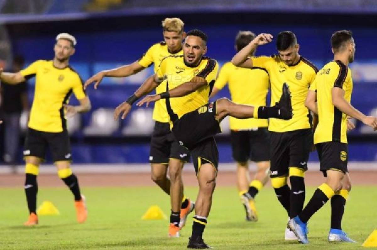 Todo listo en el Olímpico para el arranque de Gran Final de Copa Premier Centroamericana entre Olimpia y Real España. Fotos Neptalí Romero y Joseph Amaya