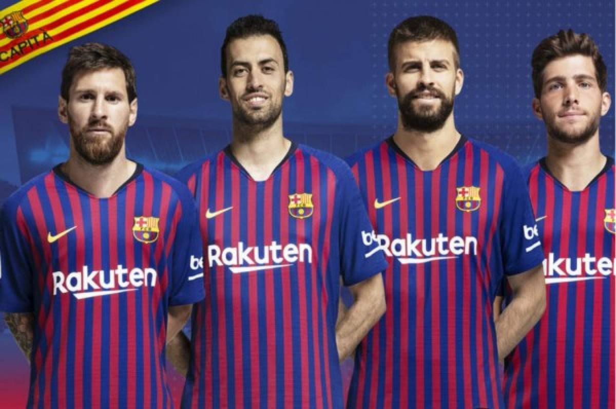 El FC Barcelona elige a sus cuatro capitanes para la temporada 2018-19