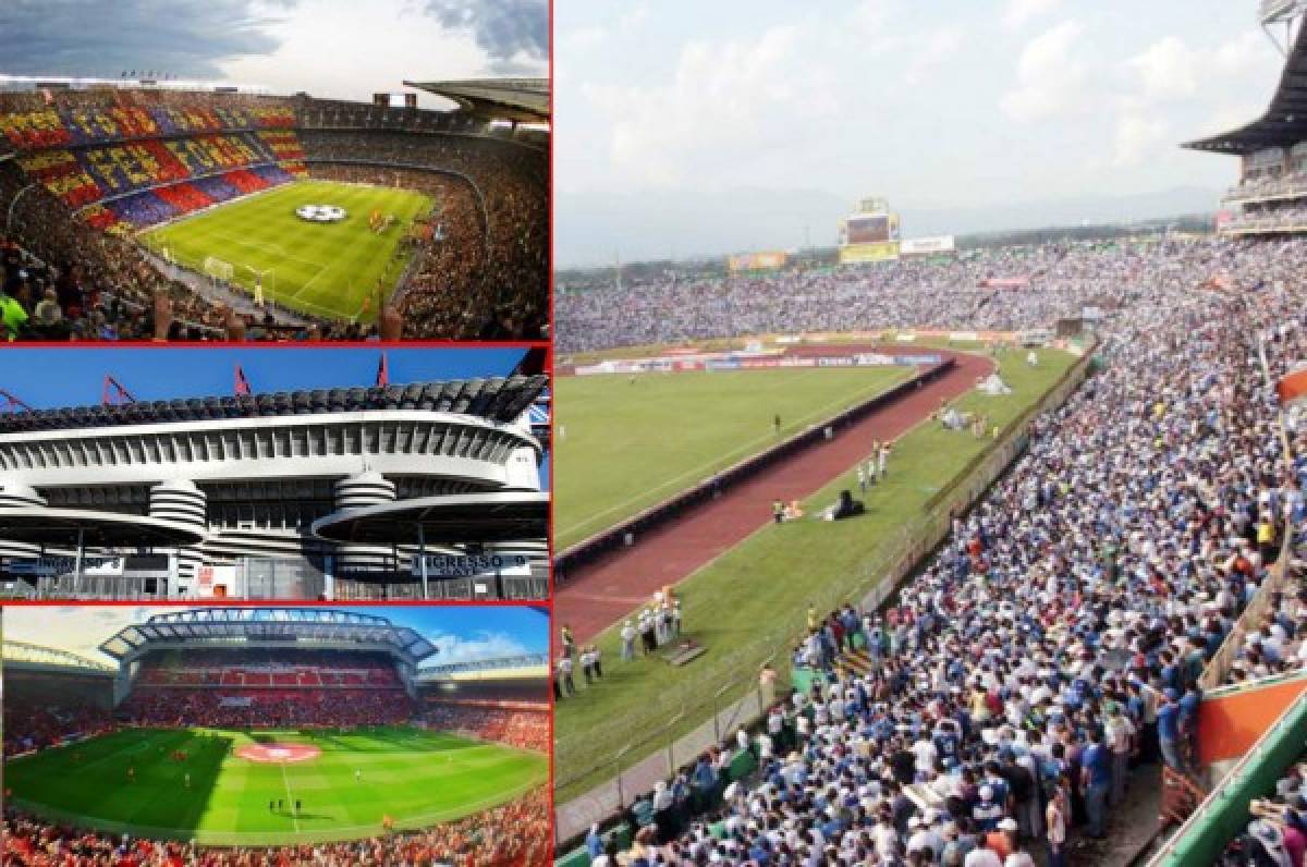 Periodista británico compara estadio Olímpico con San Siro, Camp Nou y Anfield Road