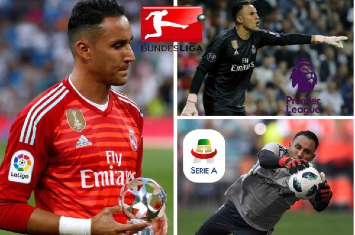 La oferta más seria que tiene Keylor Navas para abandonar el Real Madrid