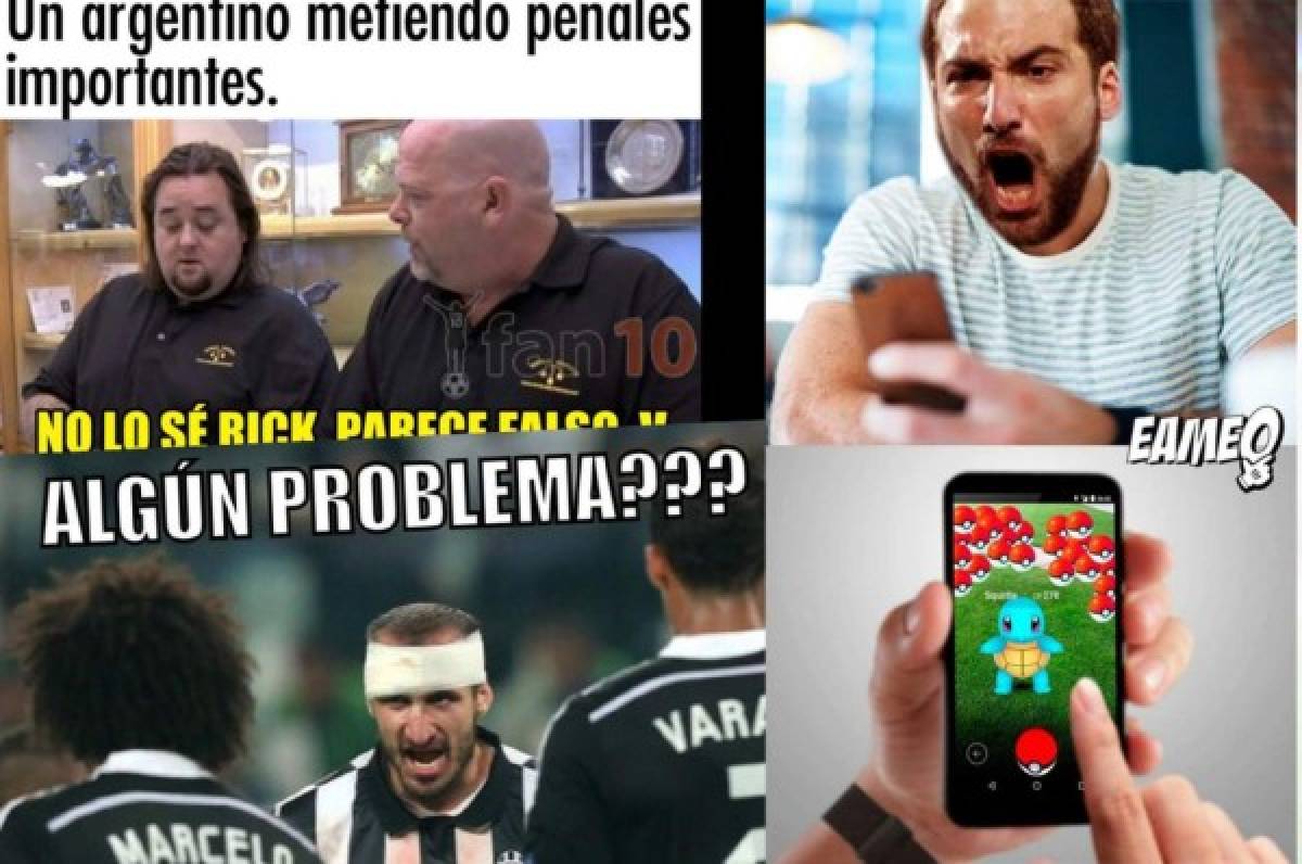 ¡Pobre Higuaín! Los memes del Juventus-Tottenham en Champions