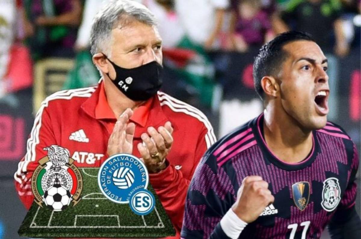 Alineación de México vs El Savador: El potente 11 del Tata Martino para buscar el pase a cuartos