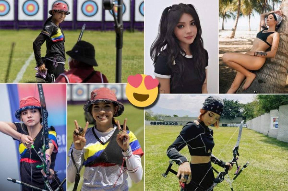 La hermosa atleta colombiana que enamora en los Juegos Olímpicos de Tokio y la polémica con sus tatuajes