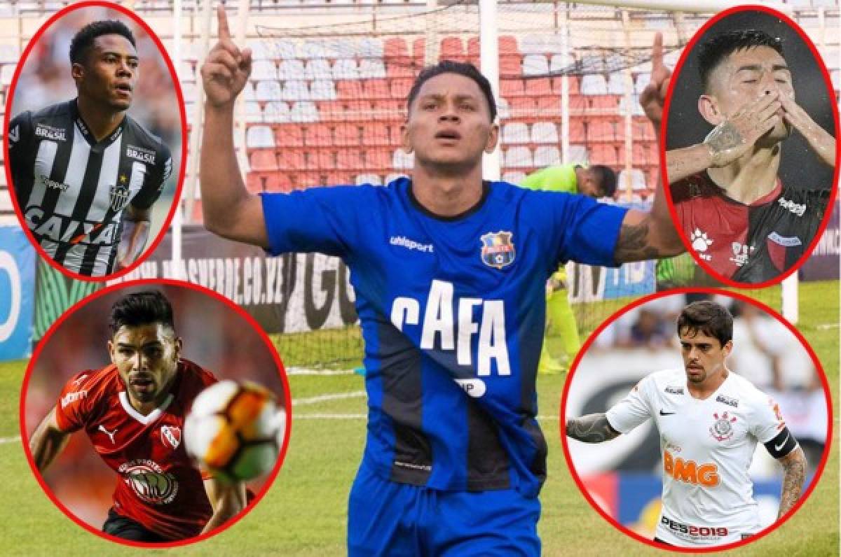 El hondureño Bryan Moya, en el 11 ideal de la Copa Sudamericana 2019
