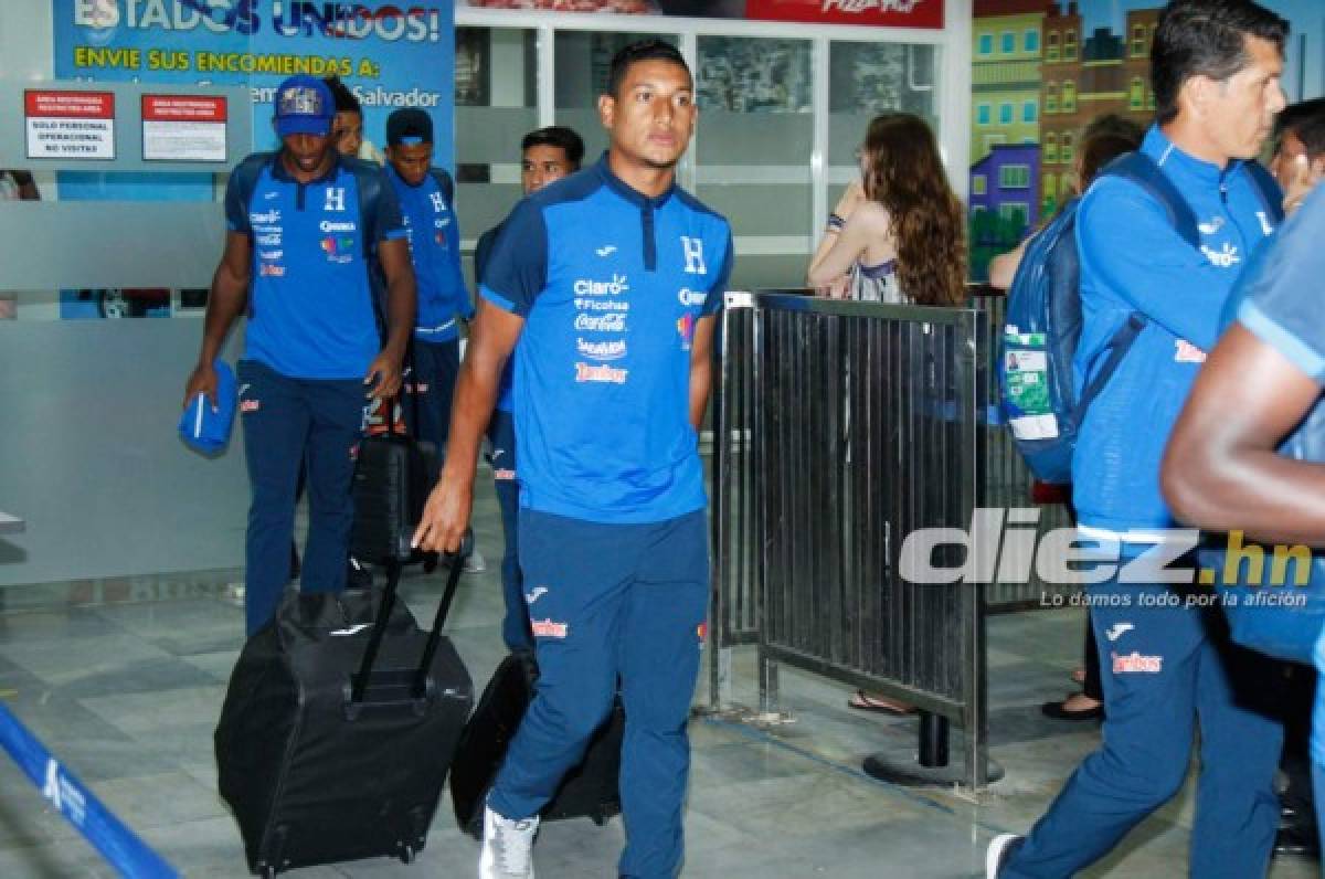 Selección de Honduras llegó cabizbaja y sin Jorge Luis Pinto