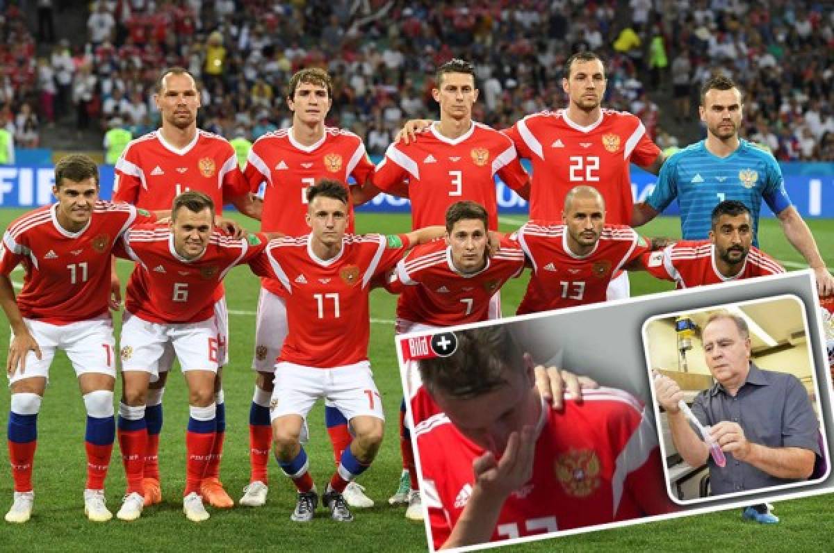 Acusan a jugadores de la selección de Rusia de doparse en el Mundial