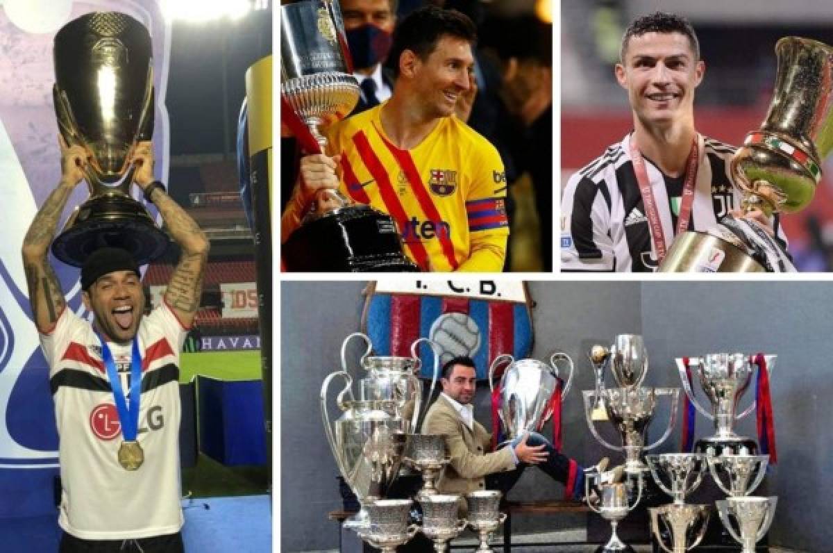 Dani Alves aumenta su leyenda con otro título: Los futbolistas más laureados de la historia