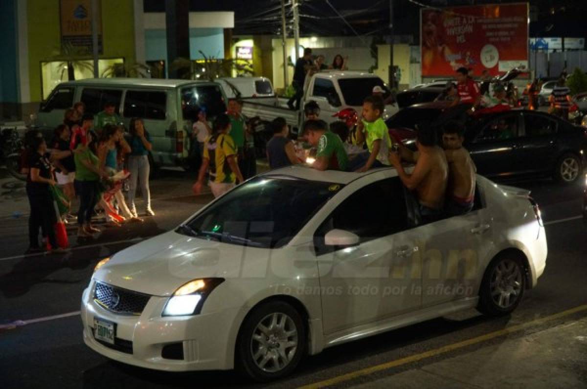 EN FOTOS: ¡Éxtasis en San Pedro Sula por el título del Marathón!