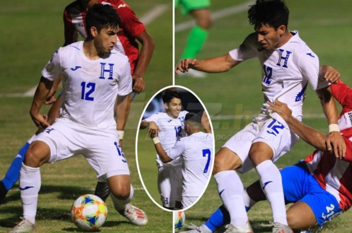 Jonathan Rubio; 80% de efectividad, gol, asistencias y ovación en su debut con Honduras