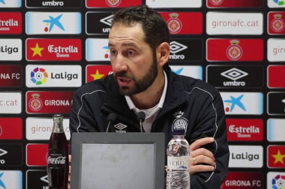 Técnico del Girona pide a su plantel no sorprenderse con la belleza del Bernabéu