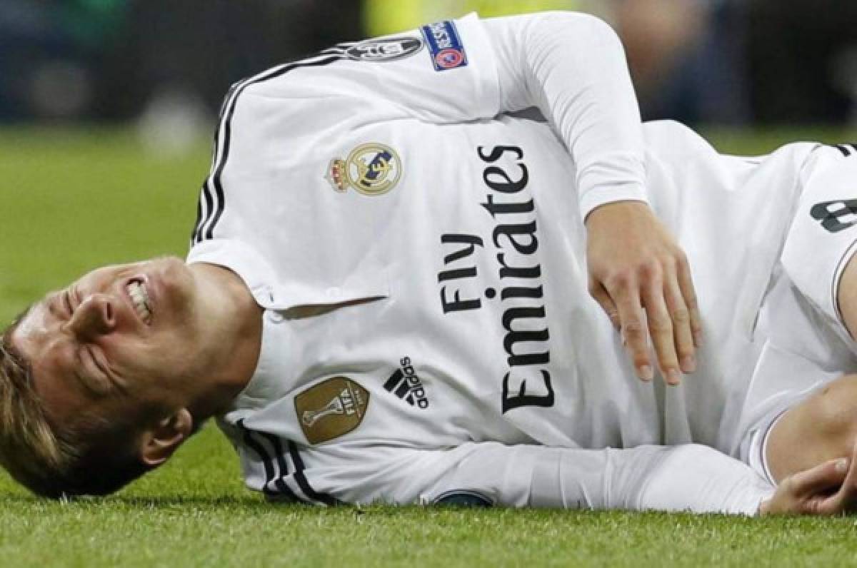 Plaga de lesiones: Toni Kroos, otro que se rompe en el Real Madrid