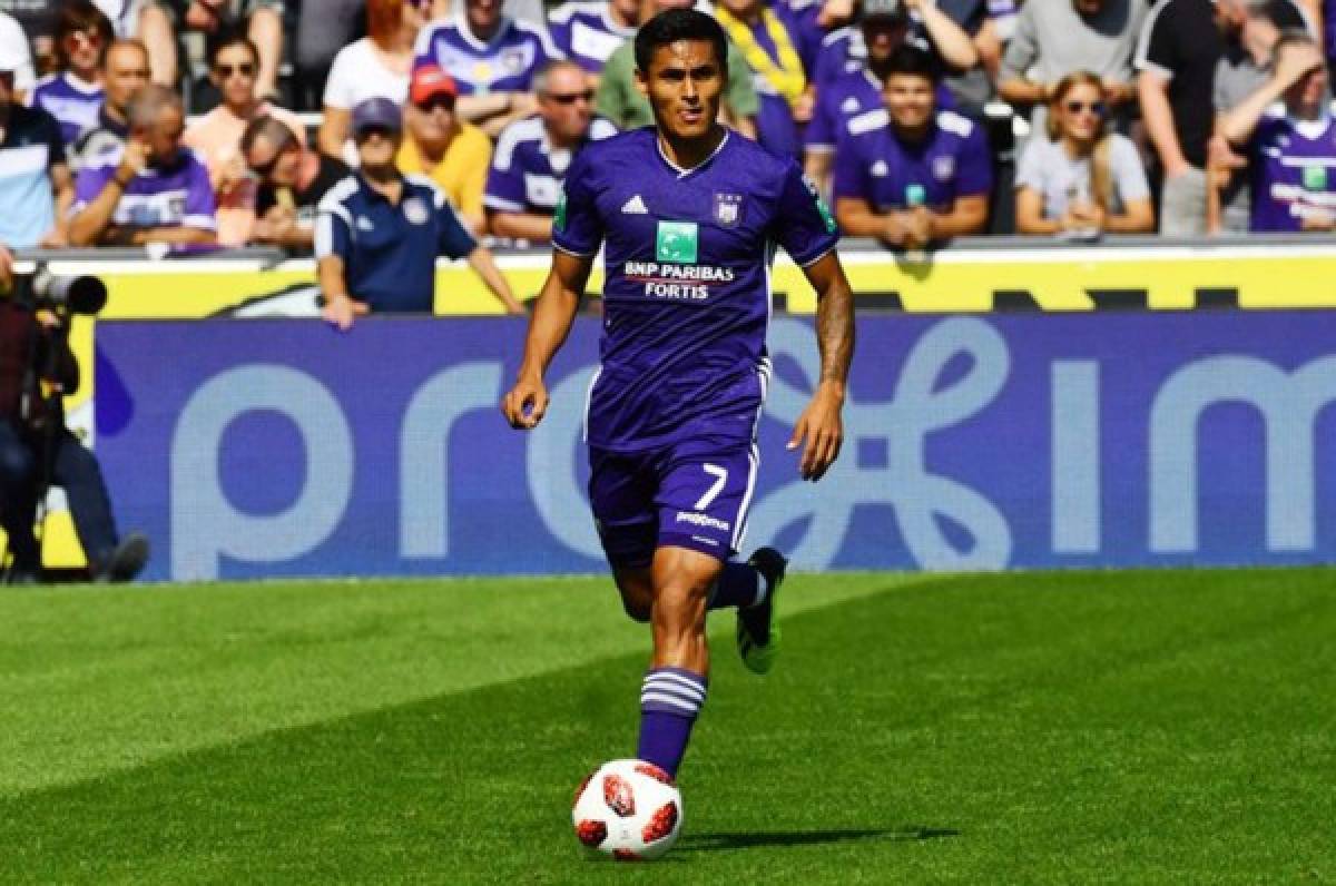 El hondureño Andy Najar no renovaría contrato con el Anderlecht de Bélgica