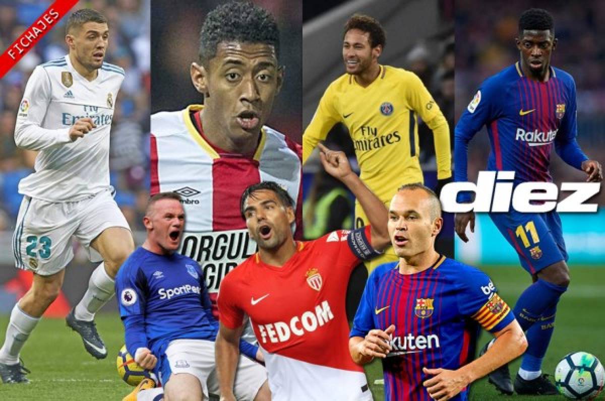 MERCADO | Neymar negocia con Madrid; Zidane se iría y Rooney e Iniesta con futuro impensado