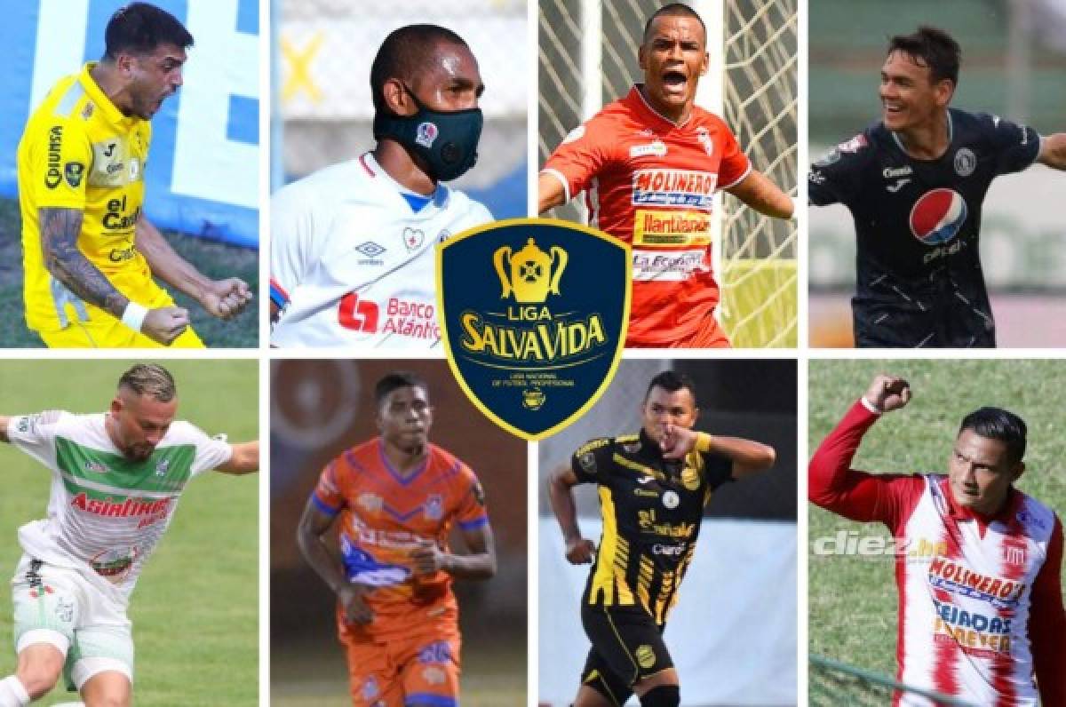 ¡Cuánta calidad! Los hombres claves del Torneo Clausura 2021 en Honduras