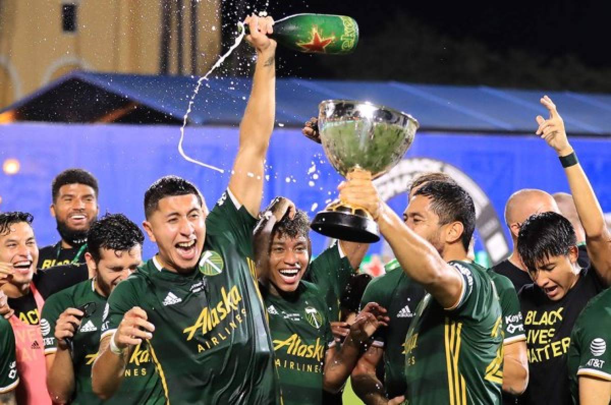 Portland se corona campeón del torneo 'MLS is Back' al vencer al Orlando City en la final