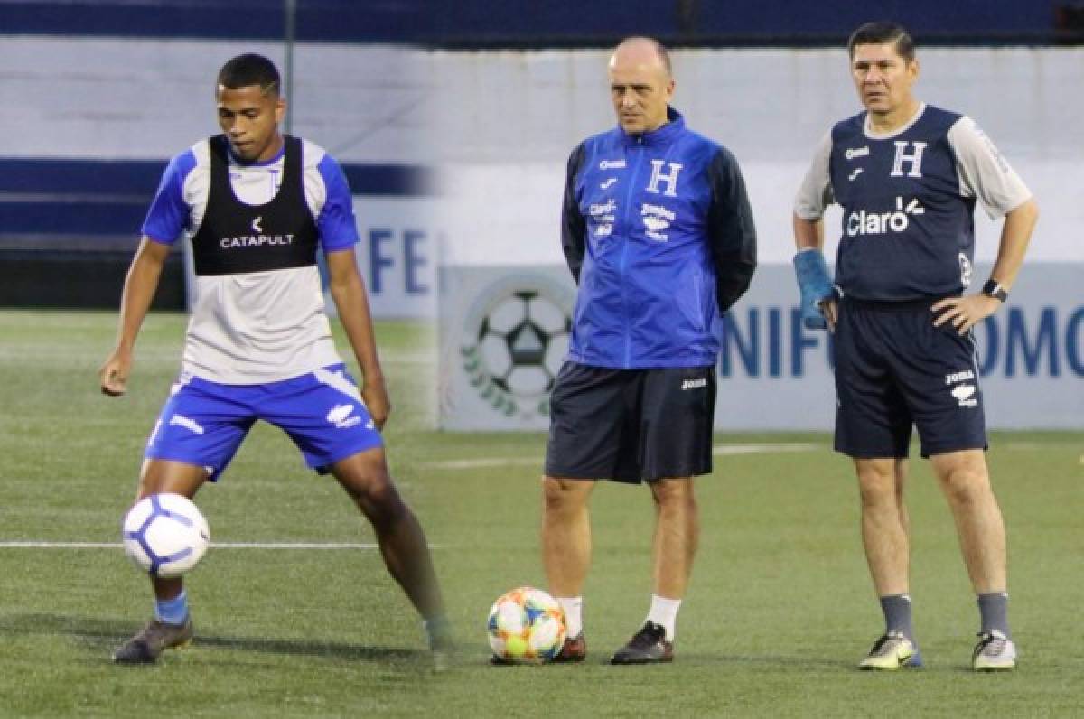 Sub-23 de Honduras entrena en suelo pinolero y se reporta lista para enfrentar a Nicaragua