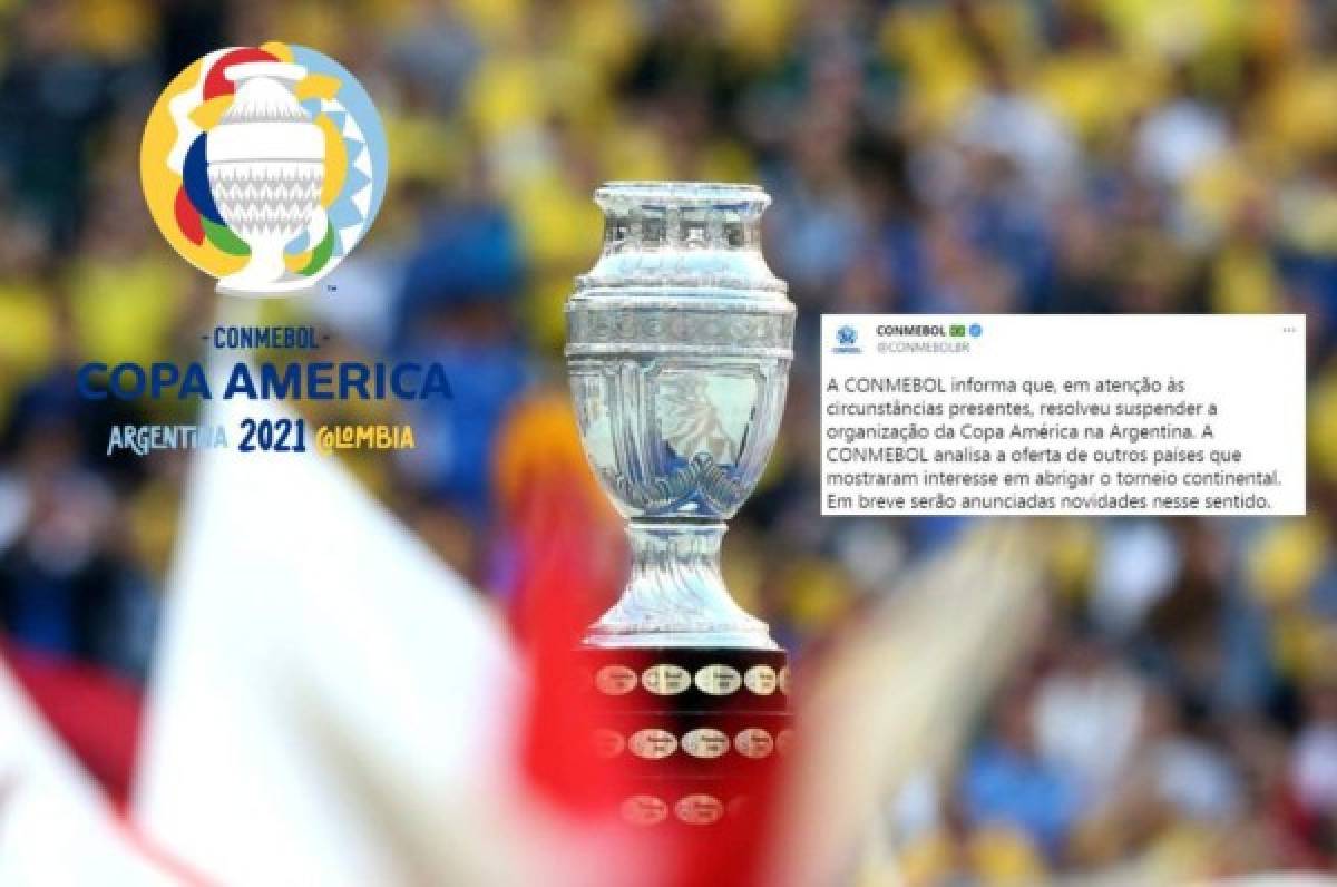 OFICIAL: Argentina no será sede de la Copa América 2021 de Conmebol; Reemplazo en análisis