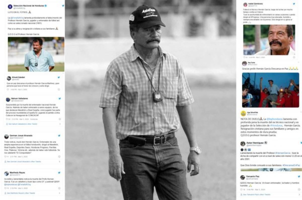 Consternación en las redes sociales tras la muerte del técnico Hernán García