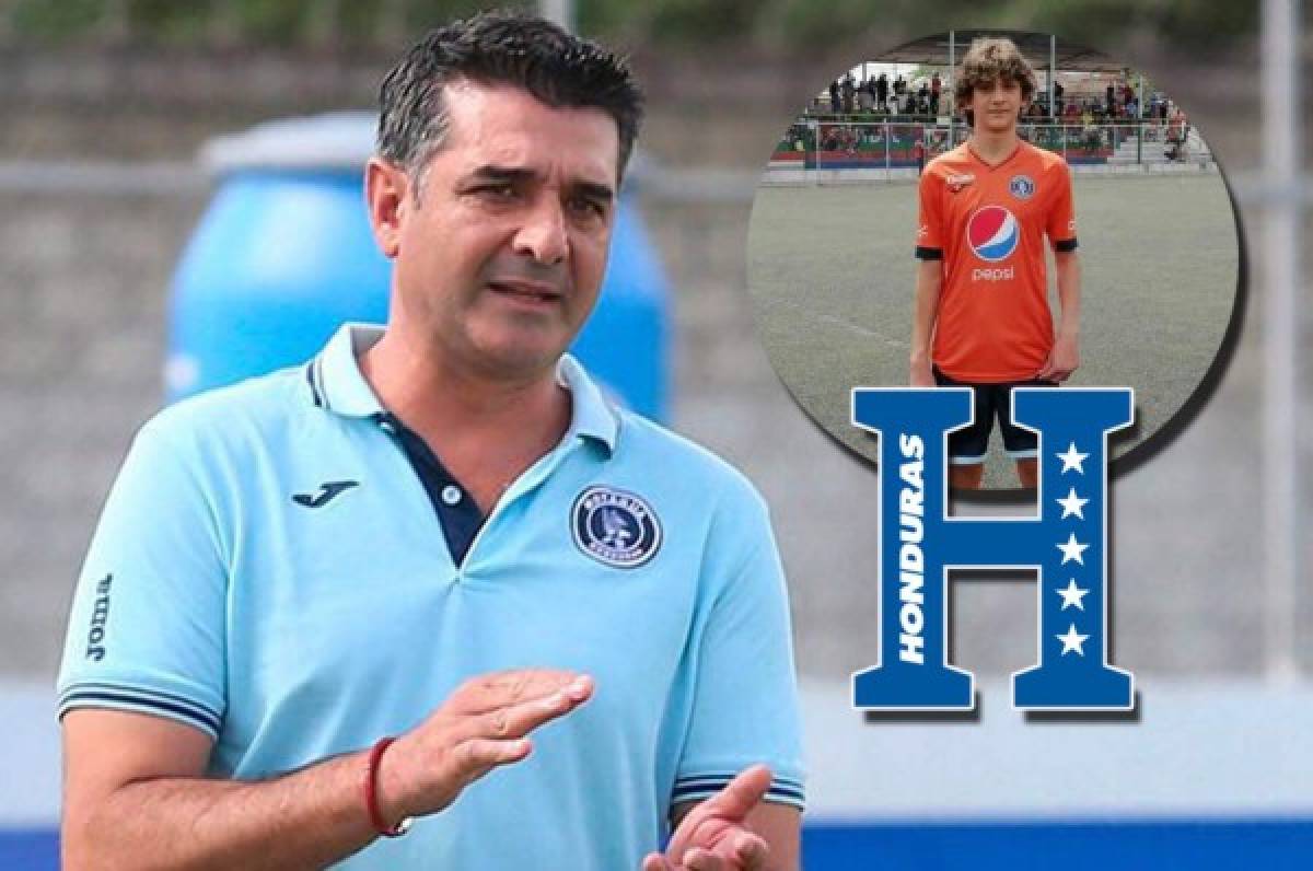 Mathias Fabián, hijo de Diego Vázquez, es convocado a la Selección Sub-15 de Honduras