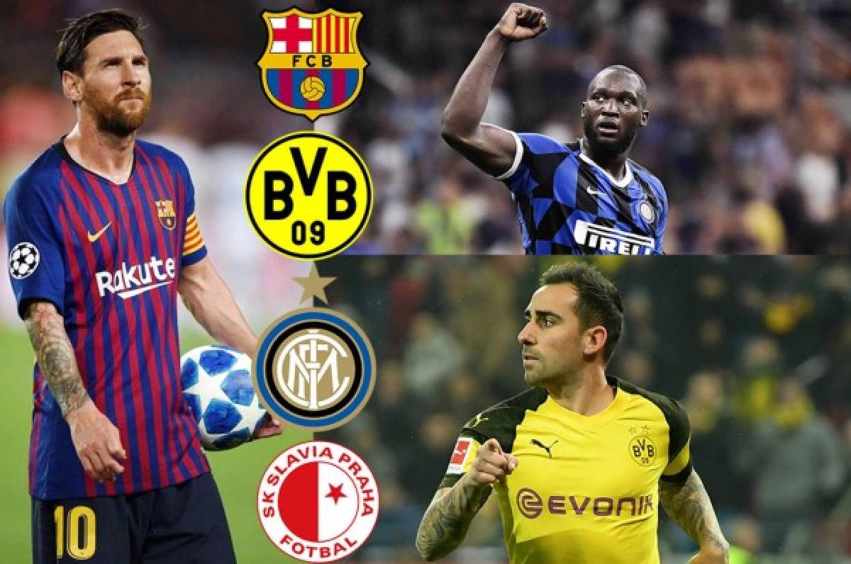 Grupo de la muerte: Barcelona, Borussia e Inter ponen de cabeza la Champions