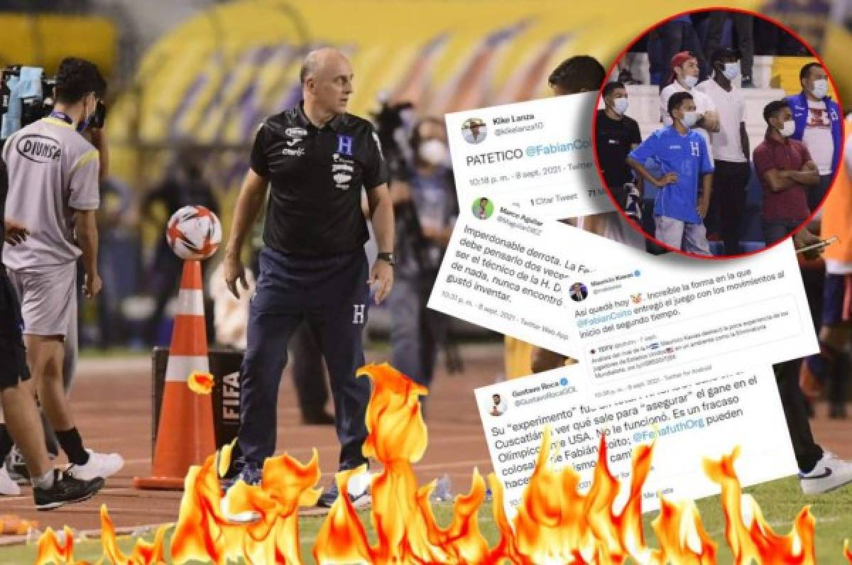 '¡Renuncia ya!': Periodistas estallan tras goleada a Honduras y exigen la salida a Fabian Coito