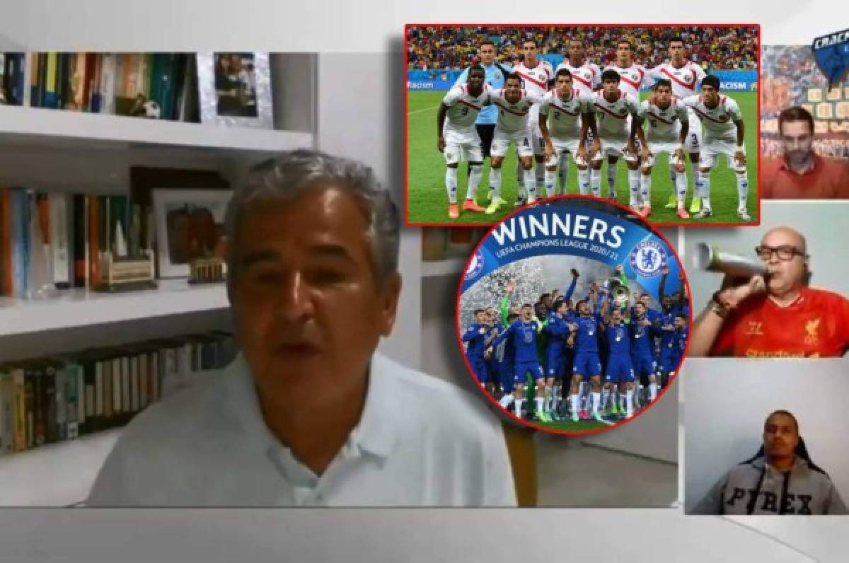 Jorge Luis Pinto: 'Costa Rica entregó un sistema en Brasil 2014 que hoy lo utilizan Chelsea y Alemania'