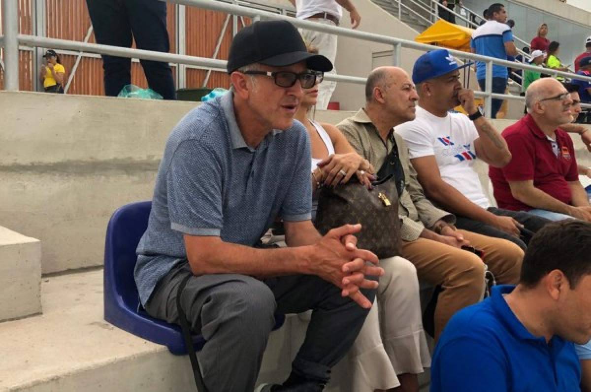 Juan Carlos Osorio presenció juego de Honduras y Venzuela en Barranquilla