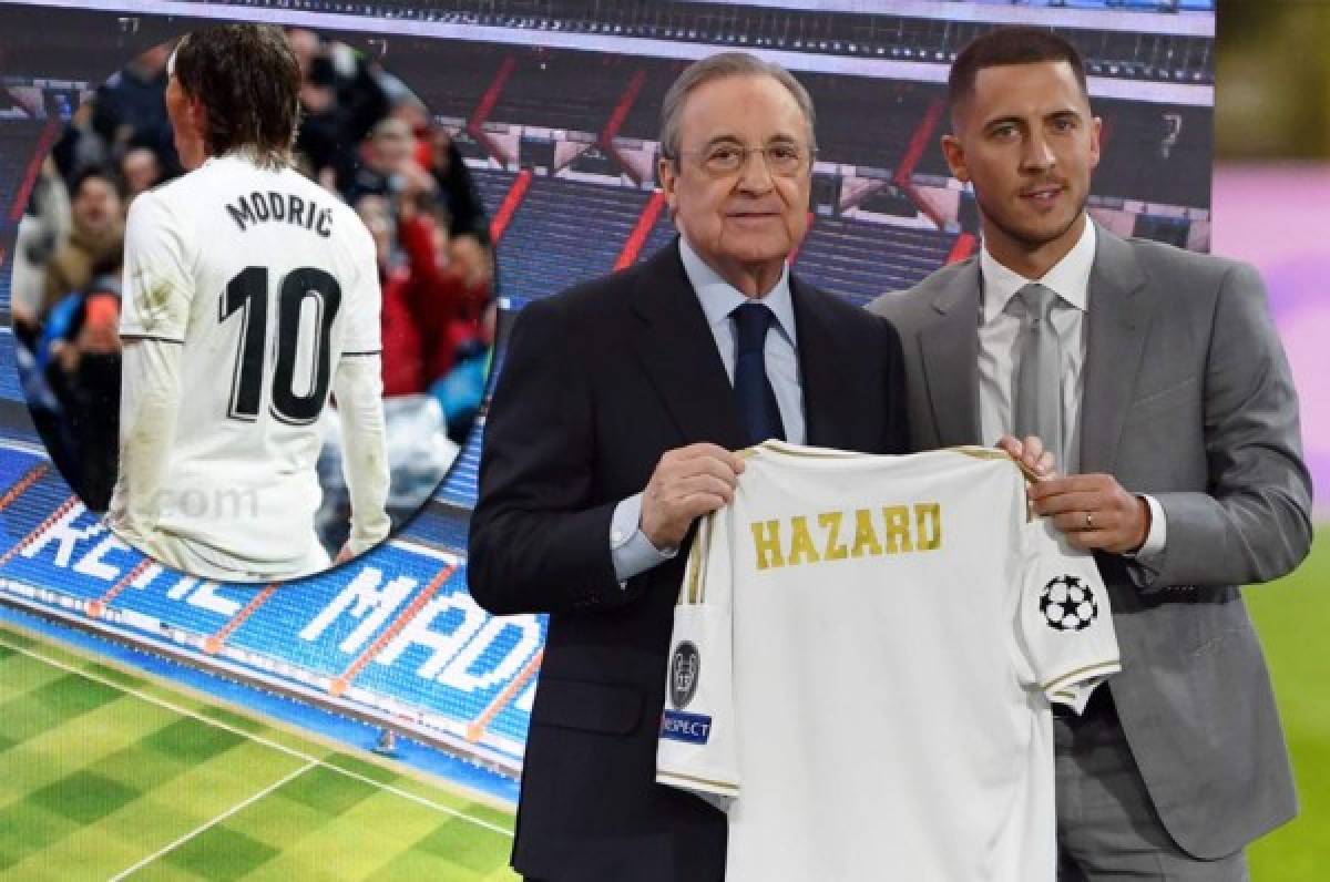 La respuesta del croata: Hazard le pidió a Modric la camiseta 10 en el Real Madrid