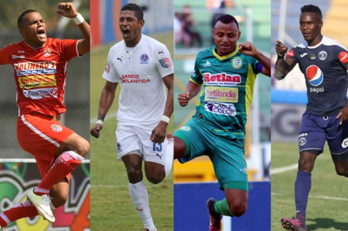 La lucha por ser goleador en Honduras, es cosa de jugadores nacidos en casa