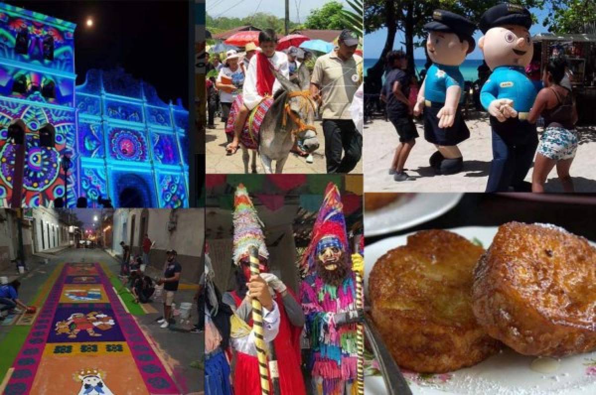 Las fotos más curiosas de las vacaciones de Semana Santa en Honduras