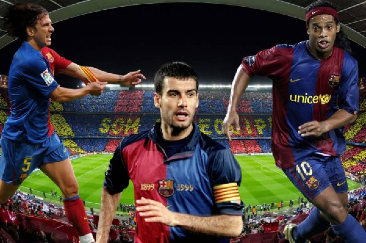 ¡El once histórico del Barcelona en Liga de Campeones!