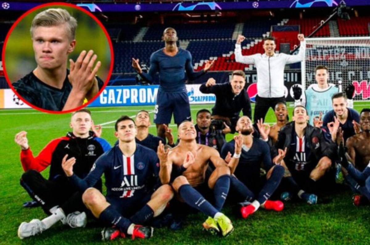 Contundente respuesta de Haaland a la provocación de Neymar y PSG en la Champions League   