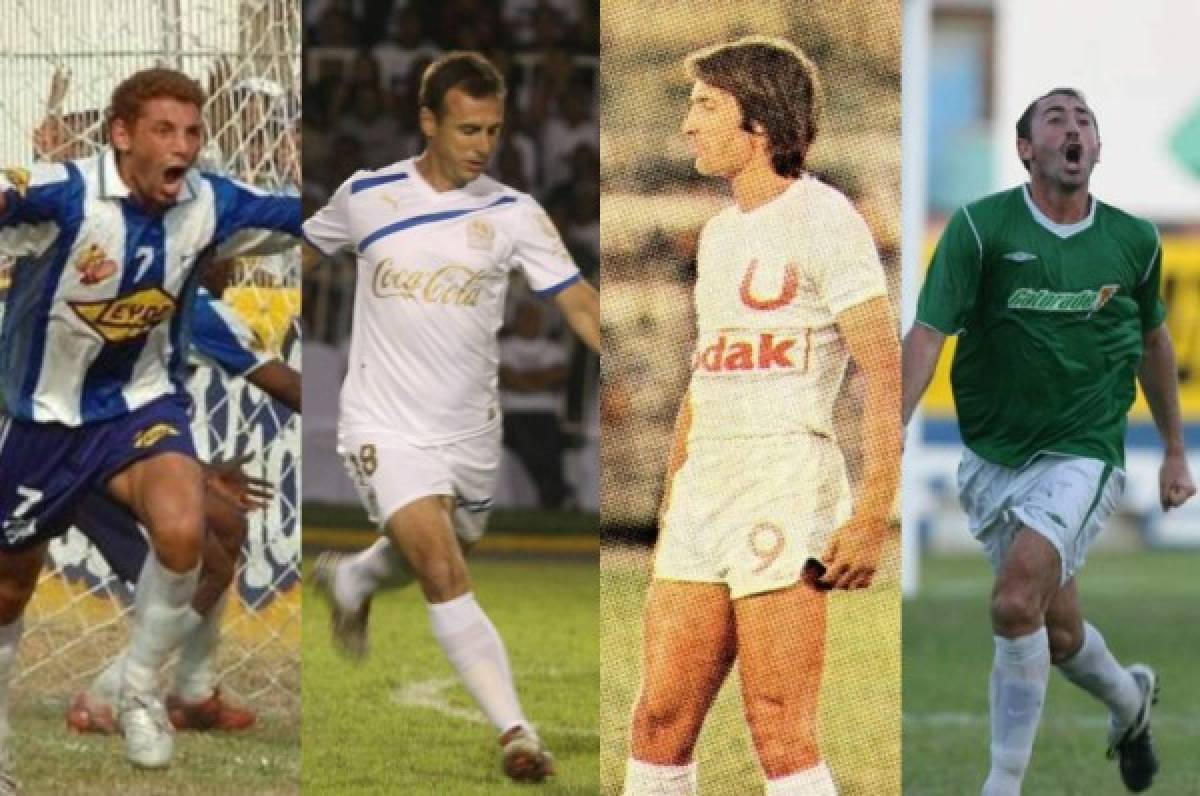 TOP 10: Los mejores goleadores argentinos en la historia de Liga Nacional de Honduras