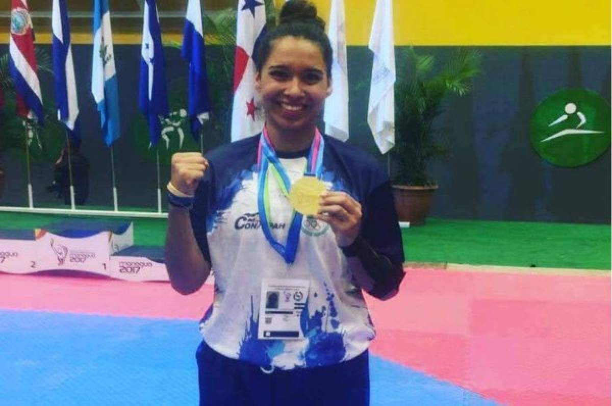 Ella es Yosselyn Molina, abanderada de Honduras en los Juegos Centroamericanos y del Caribe
