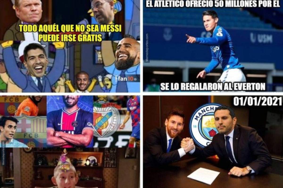 Los crueles memes que dejó el cierre del mercado de fichajes donde destrozan al Barcelona