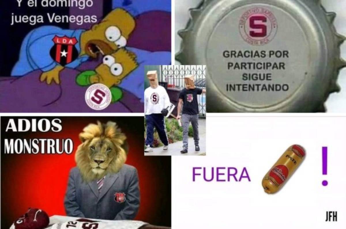 ¡Hijos internacionales! Los memes que revientan a Saprissa tras perder ante Alajuelense la Liga Concacaf