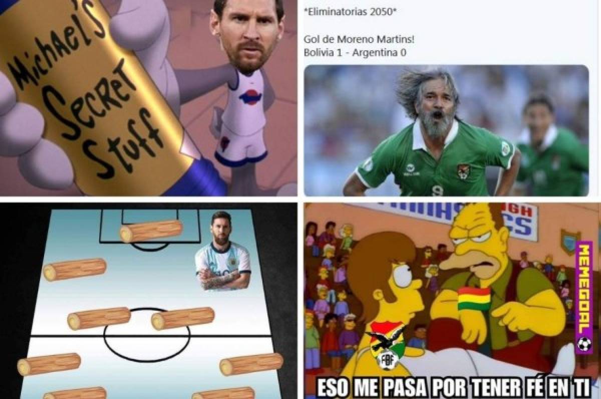 Los crueles memes que dejó la victoria de Argentina ante Bolivia con Messi de protagonista