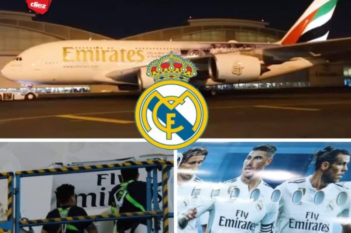 Monstruoso: El espectacular avión que utilizará el Real Madrid para viajar al Mundial de Clubes