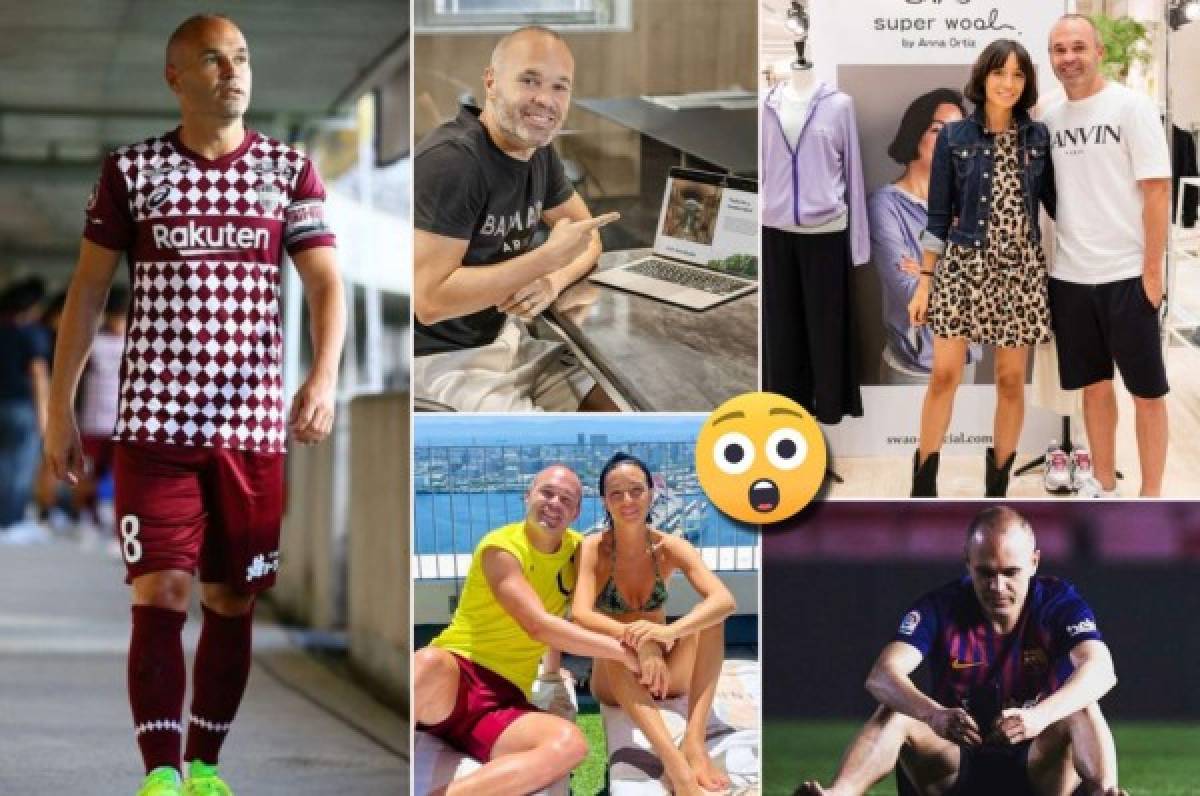 Forbes revela el imperio millonario de Iniesta y está entre los 10 futbolistas que más cobran en el mundo