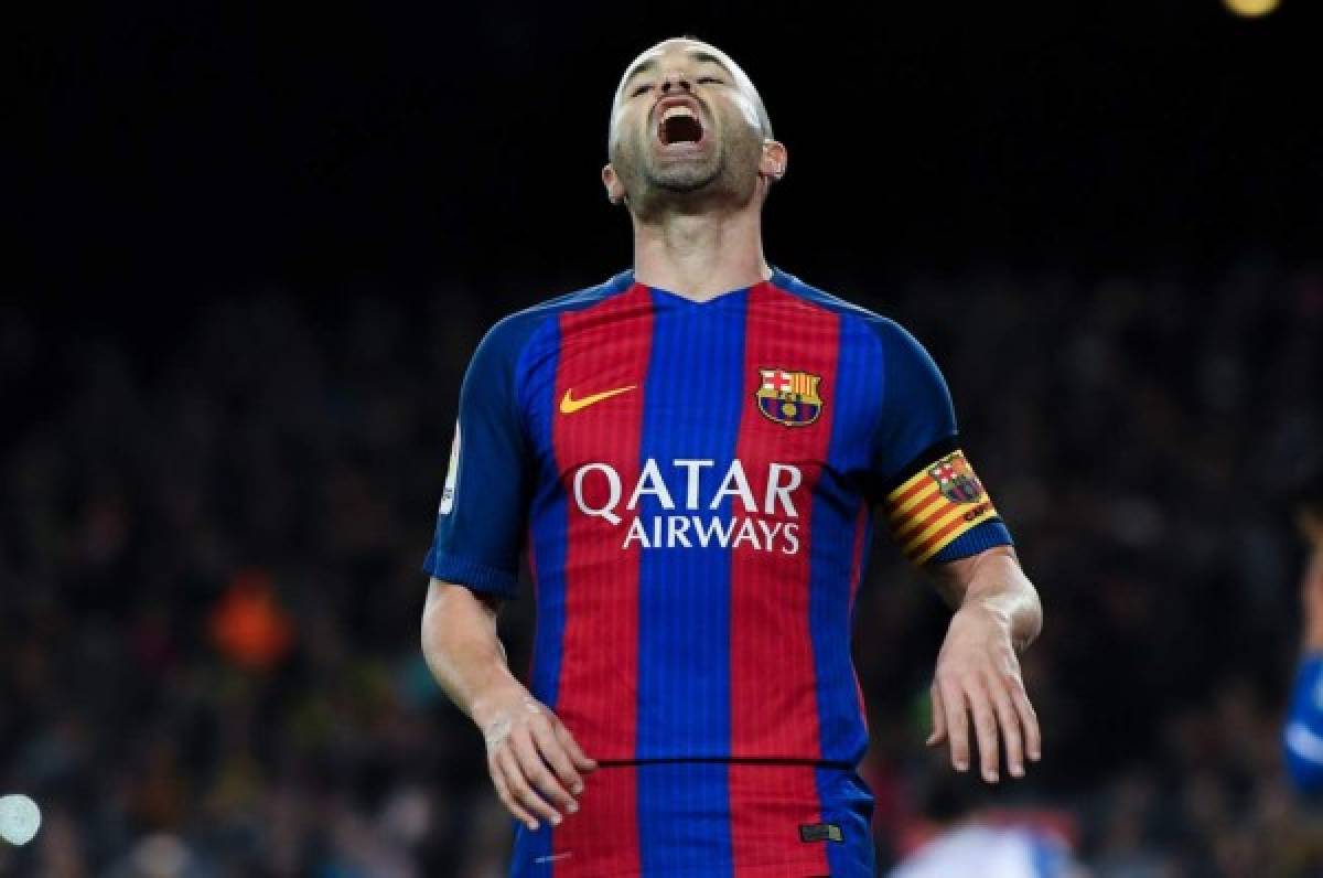 Barcelona confirma lesión de Iniesta y es baja ante Eibar
