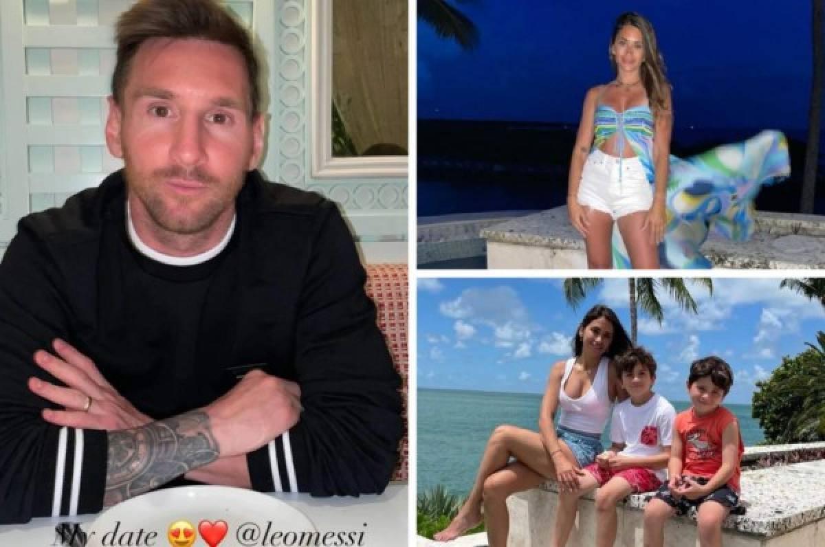 Antonela Roccuzzo cautiva e inesperado regalo: las nuevas fotos de las vacaciones de Messi en Miami  