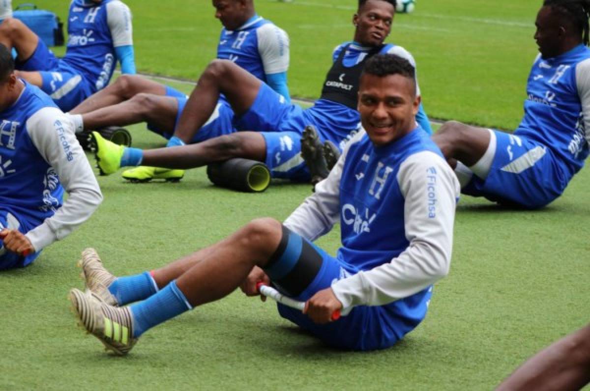 FOTOS: El entreno de Honduras en el Beira-Río previo al juego ante Brasil