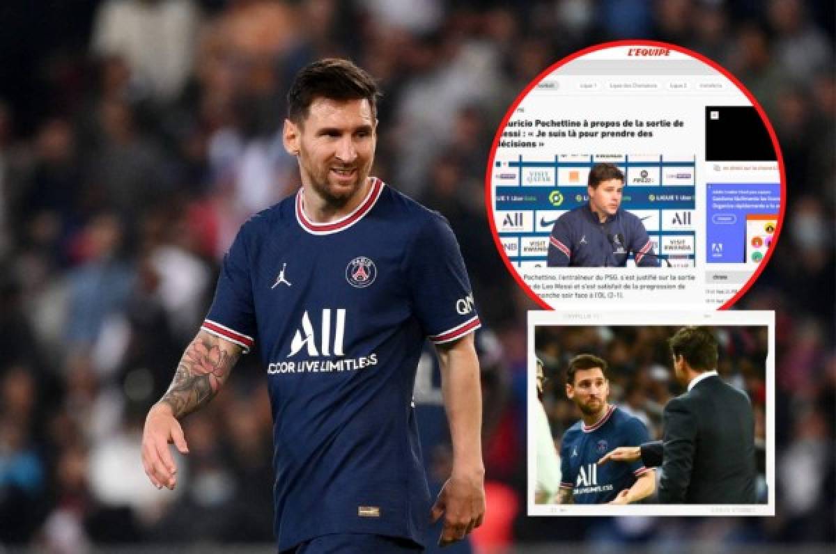 En Francia son crueles con Messi: lo bautizan de 'intermitente' y critican su rendimiento; no se olvidan del gesto a Pochettino  