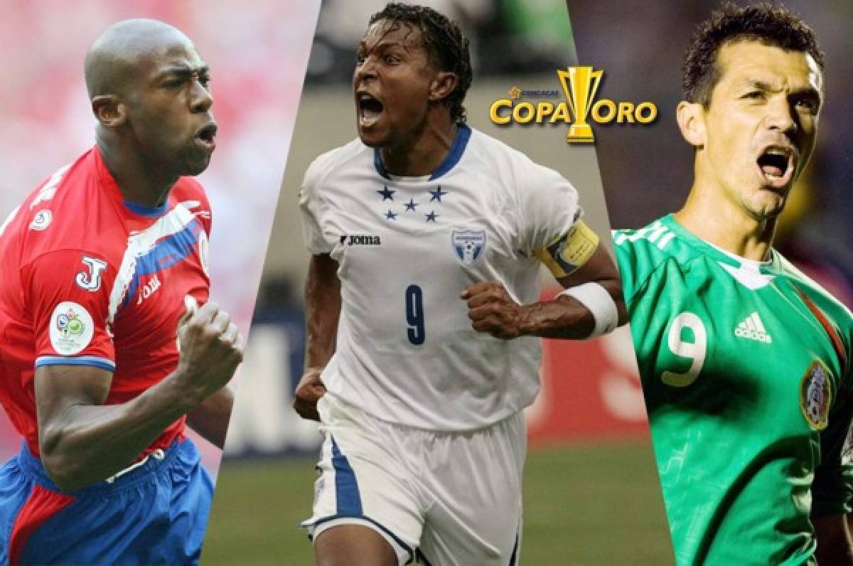 TOP: Máximos goleadores de la Copa Oro, con dos hondureños en lista