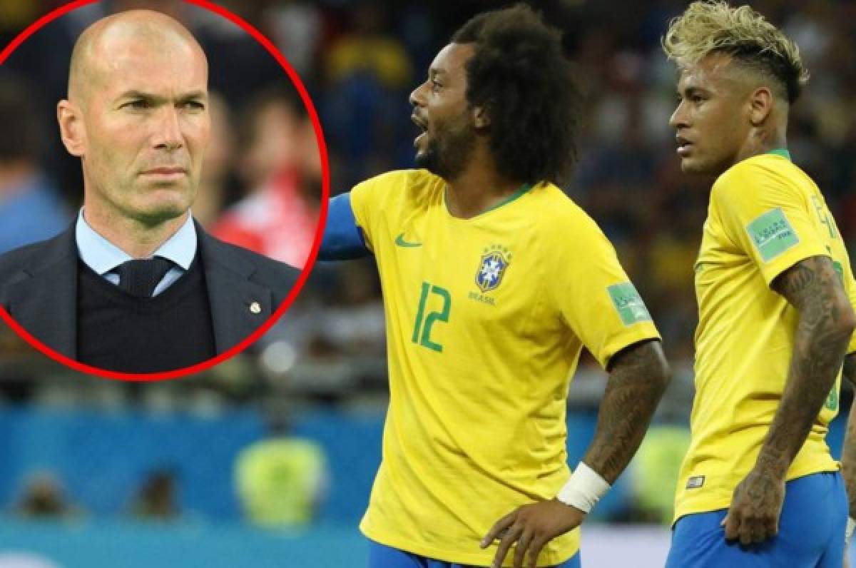 Bombazo: ¡Zidane no quería a Neymar en el Real Madrid por Marcelo!